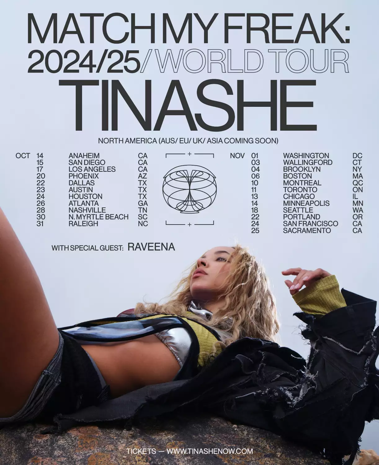 Tinashe Tour Poster 