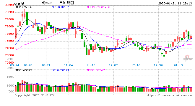 光大期货：1月21日有色金属日报