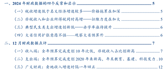 华创证券张瑜：2024年财政数据的四个反常和启示